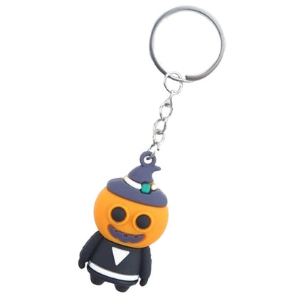 Halloween Cartoon Figurine 3D Silicone Assortment 1  Novelty Keychain