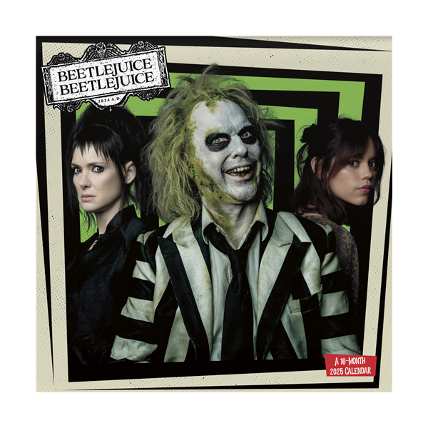 Beetlejuice Beetlejuice™ 2025 Wall  Calendar