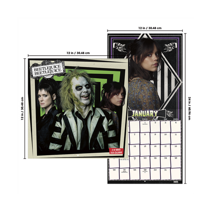 Beetlejuice Beetlejuice™ 2025 Wall  Calendar