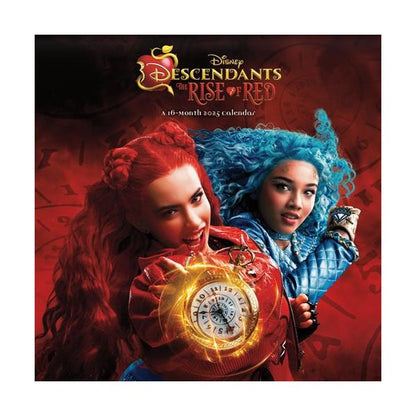 Disney Descendants: The Rise Of Red   ™ 2025 Wall  Calendar