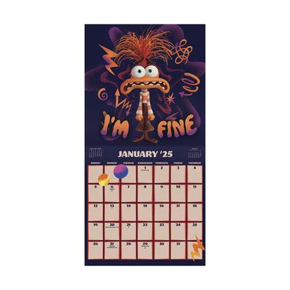 Disney PIXAR  Inside Out 2 ™ 2025 Wall  Calendar