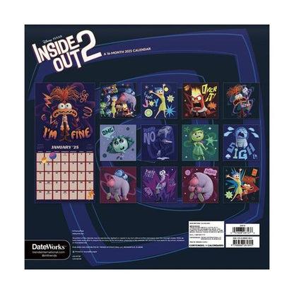 Disney PIXAR  Inside Out 2 ™ 2025 Wall  Calendar