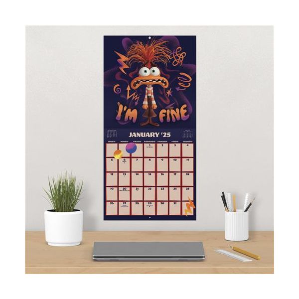 Disney PIXAR  Inside Out 2 ™ 2025 Wall  Calendar