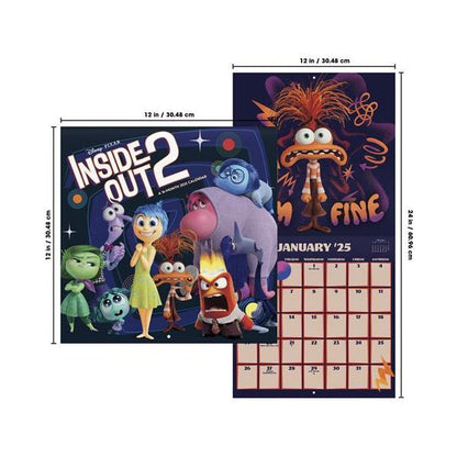 Disney PIXAR  Inside Out 2 ™ 2025 Wall  Calendar