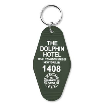 1408™ Dolphin Hotel Room Key  Keychain