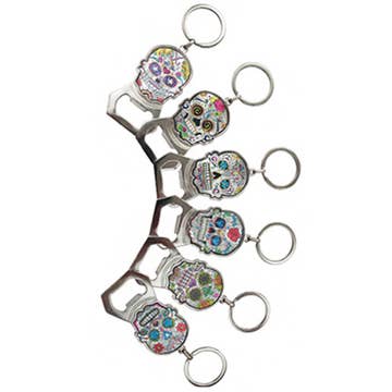 Los Angeles Print Mouse Shape Bottle Opener Assorted Styles  Keychain