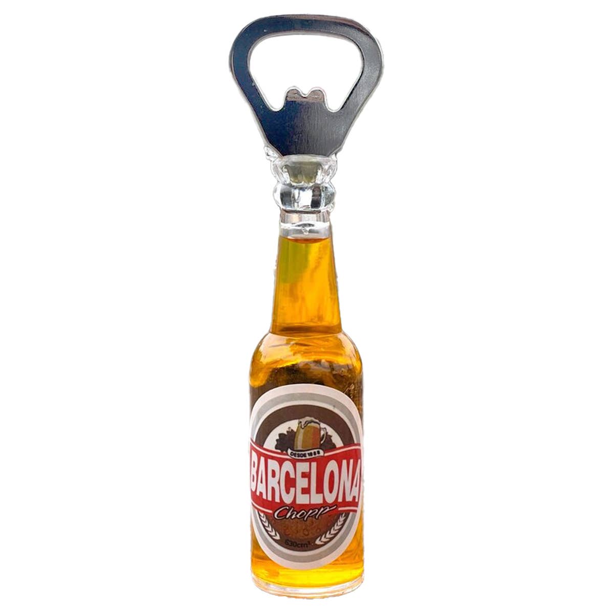 Beer Bottle Magnetic  Liquid Filled Bottle Opener