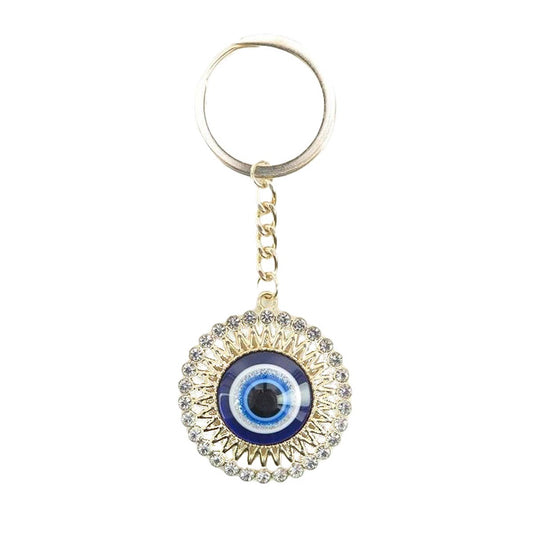 Celestial Evil Eye Pendant Metal  Keychain Assorted Styles  Novelty Keychain