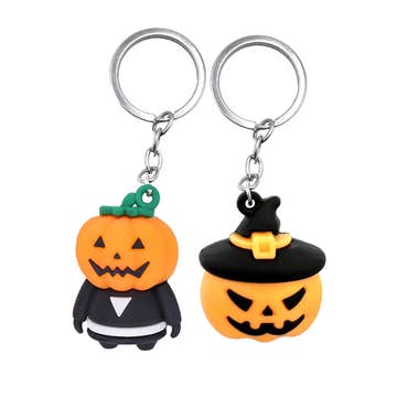 Halloween Cartoon Figurine 3D Silicone Assortment 2  Novelty Keychain