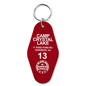 Friday The 13th™ Camp Crystal Lake  Room Key Keychain